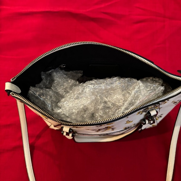 Coach Prairie Satchel With Floral Print - Picture 16 of 16